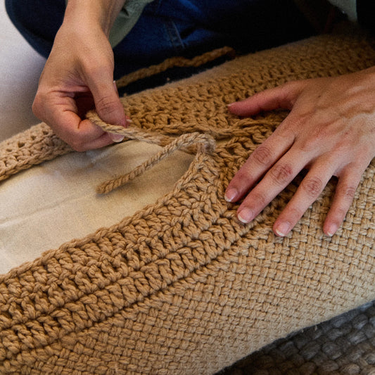 Cushion Cover Salto︱Tea