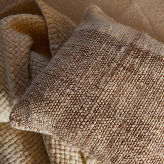 Cushion Cover Risco︱Natural & Almond