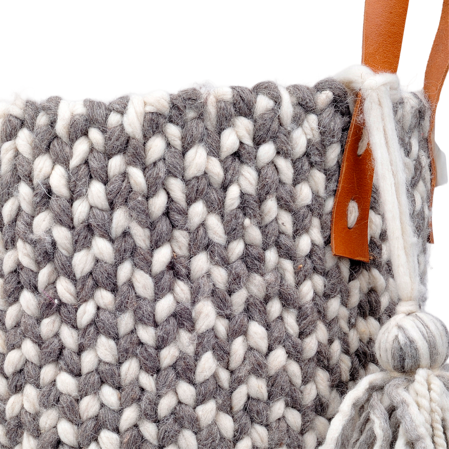 Wool Basket︱Natural & Stone