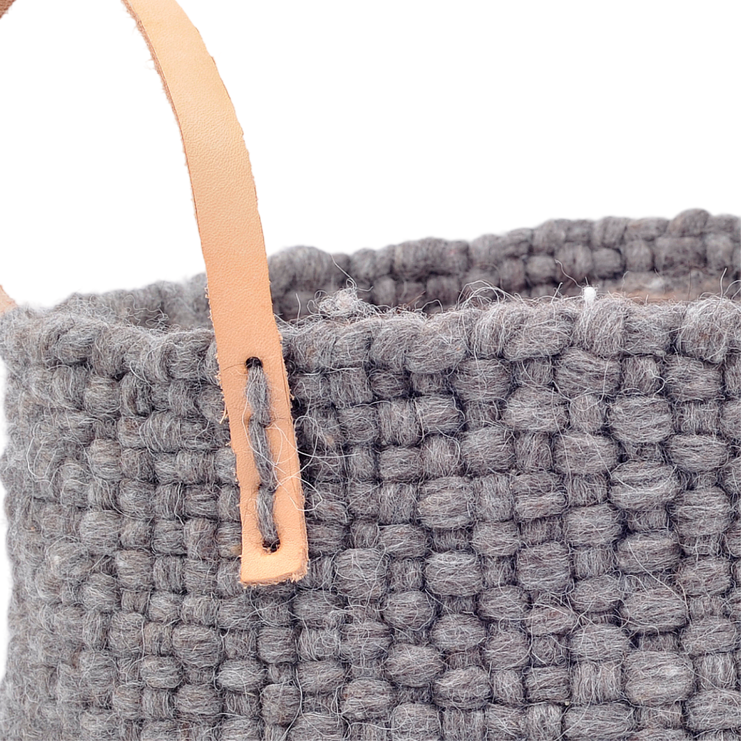 Wool Basket︱Ash Grey