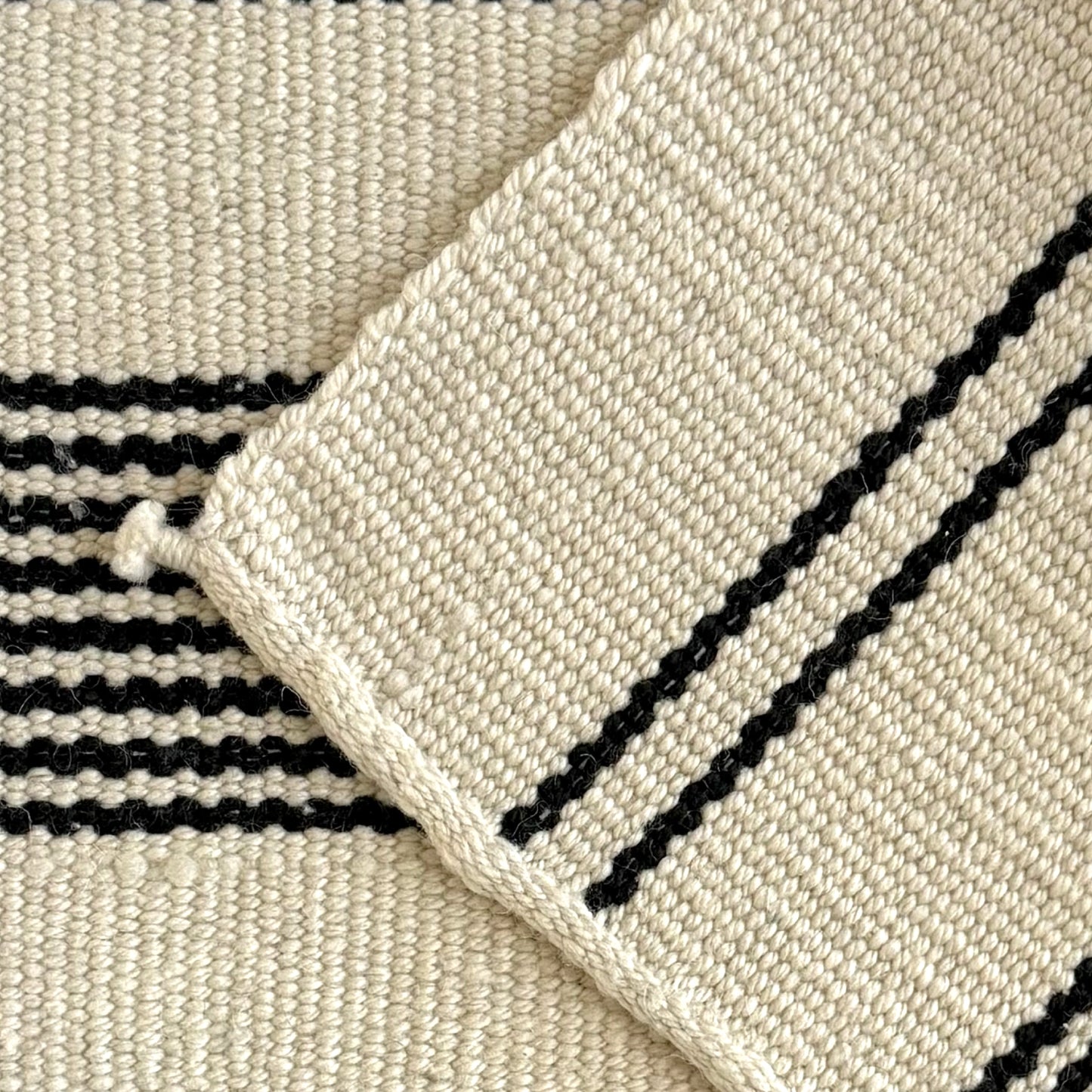 Rug Retama︱Natural & Black