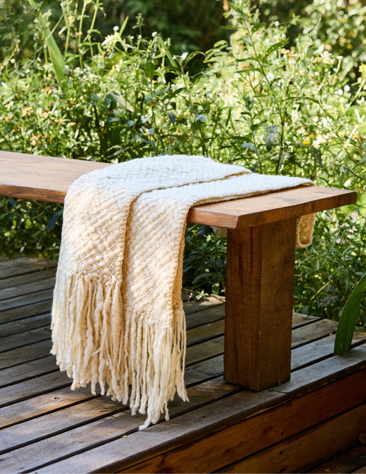 BENTEVEO THROW ︱ Natural