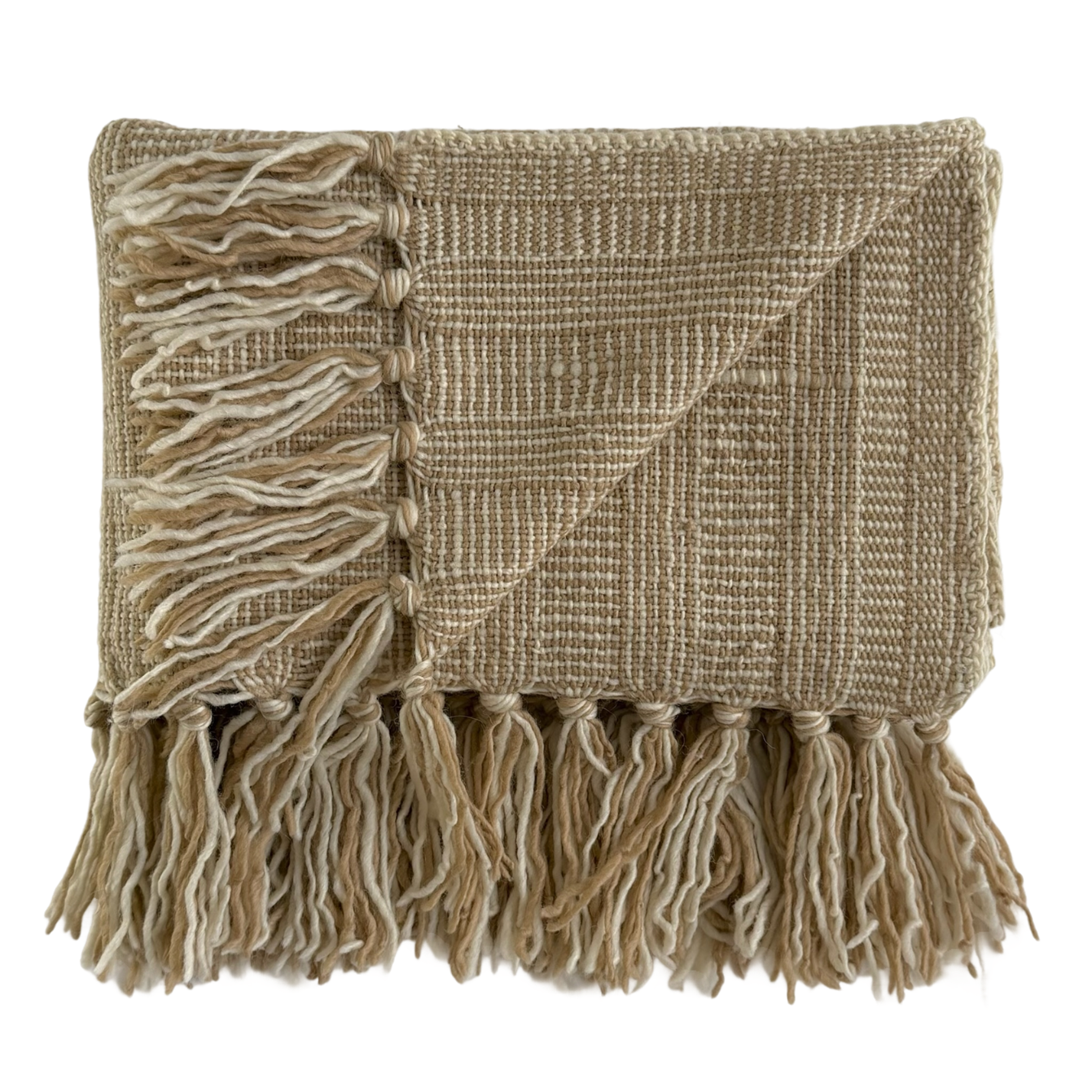 Calandria Throw︱Natural & Tea