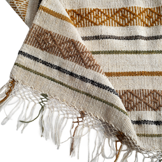 Gorrión Throw︱Natural, Mate, Ash & Walnut