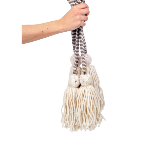 Curtain Tassels︱Natural & Stone Grey