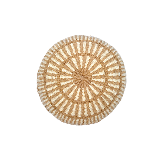 Cushion Cover Tundra︱Natural & Tea (M)