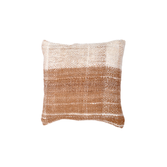 Cushion Cover Risco︱Natural & Walnut