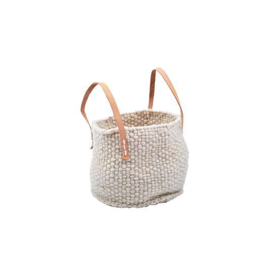 Wool Basket︱Natural