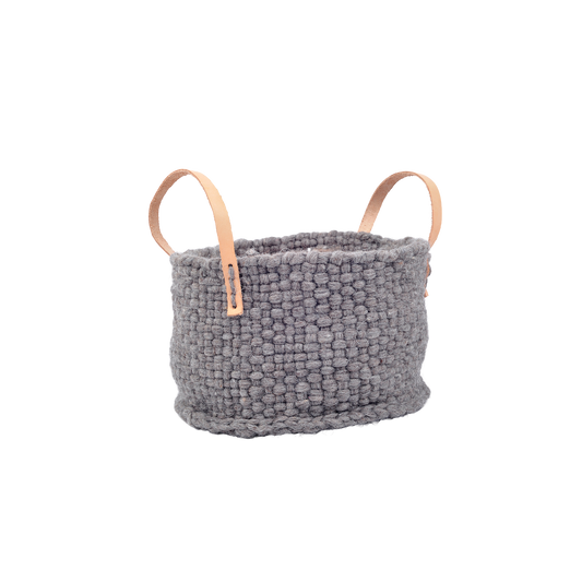 Wool Basket︱Ash Grey