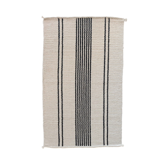 Rug Retama︱Natural & Black