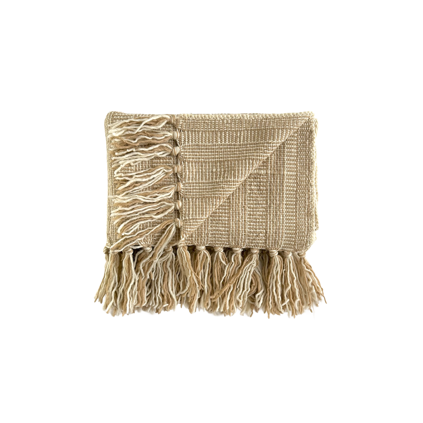 Calandria Throw︱Natural & Tea