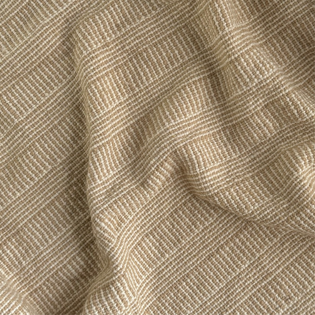 Calandria Throw︱Natural & Tea